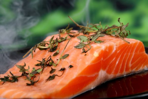 Salmon is rich in omega-3 fatty acids.